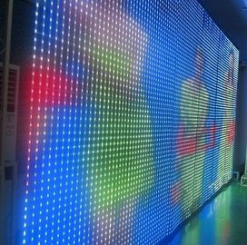 Wyświetlacz przezroczystego szkła SMD5050 P16 / Ekran wyświetlacza 5000 Nit Transparent LED